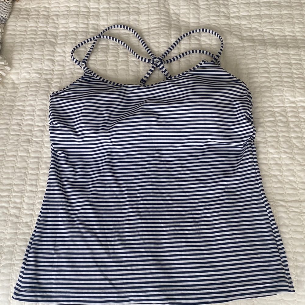 Athleta bra cup tankini top